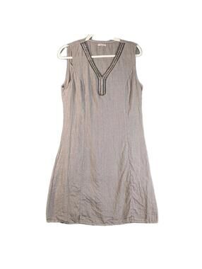 chinese dress ladies Linea Tomei Linen Dress, Large – Second Serve Resale main image 0